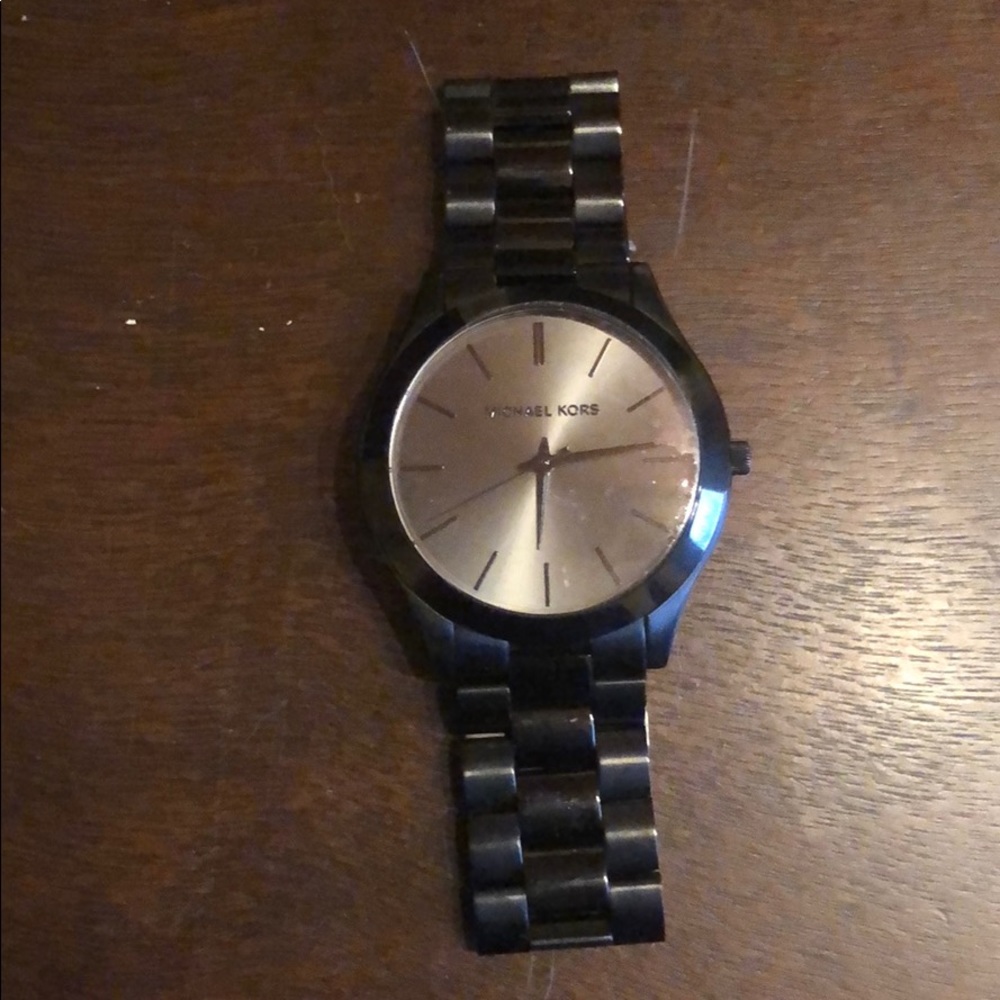 Michael Kors Unisex Black Watch